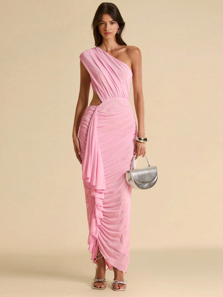 Rochie maxi SHEIN, roz