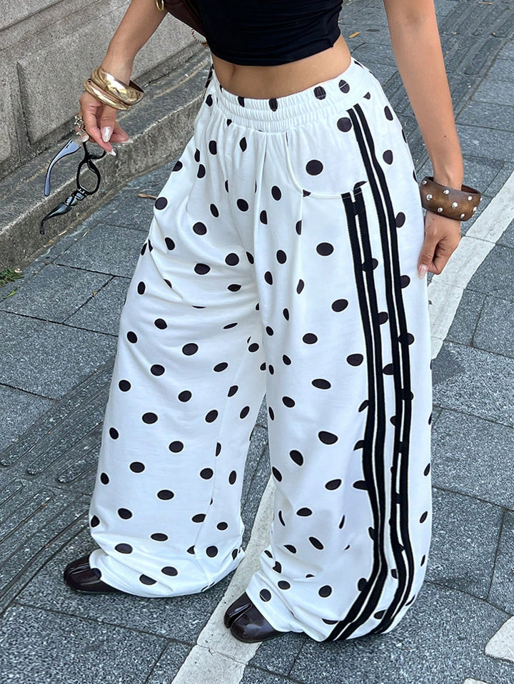 Pantaloni SHEIN, alb