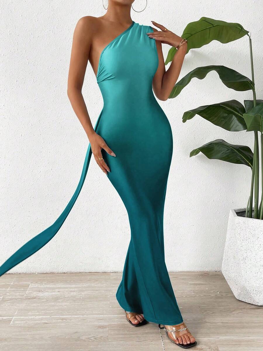 Rochie maxi SHEIN, albastru
