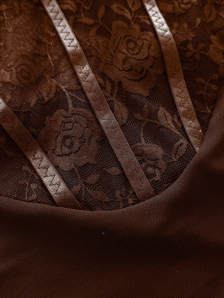 Rochie SHEIN, maro