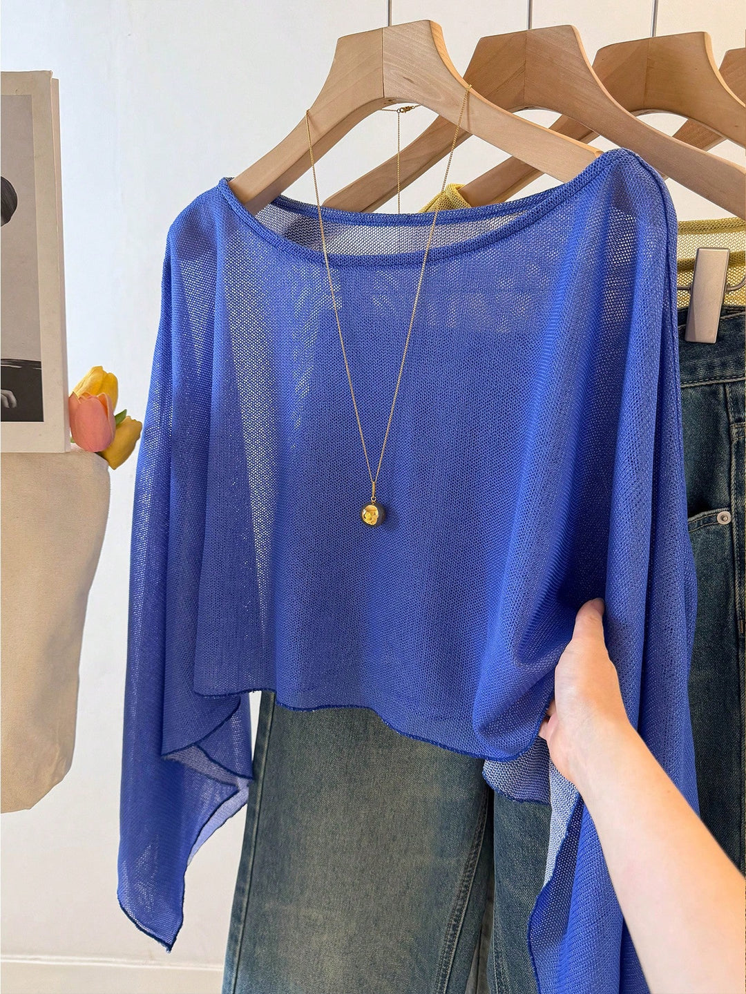 Top SHEIN, albastru