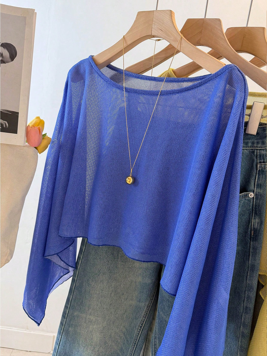 Top SHEIN, albastru