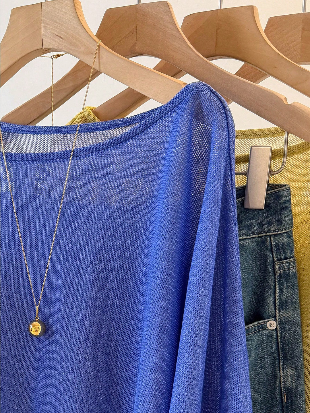 Top SHEIN, albastru