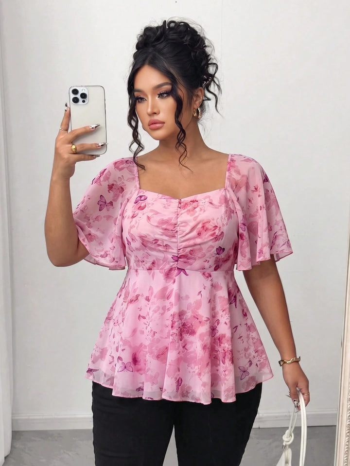 Tricou SHEIN, roz
