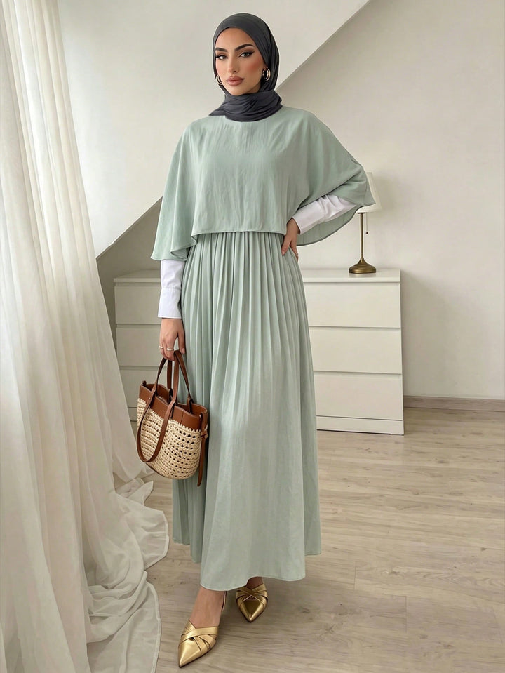 Rochie maxi SHEIN, verde
