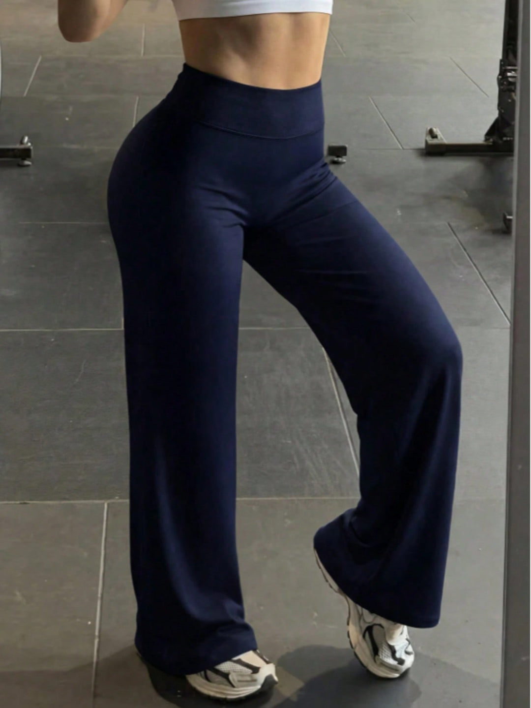Pantaloni SHEIN, albastru