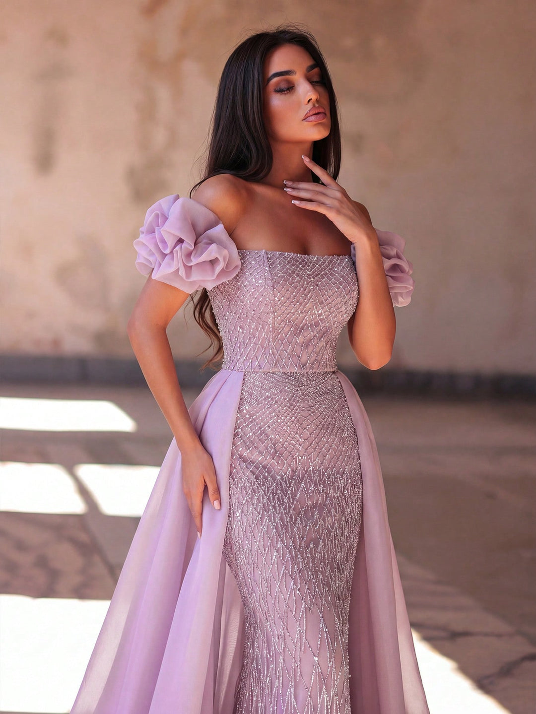 SHEIN ruha, lila