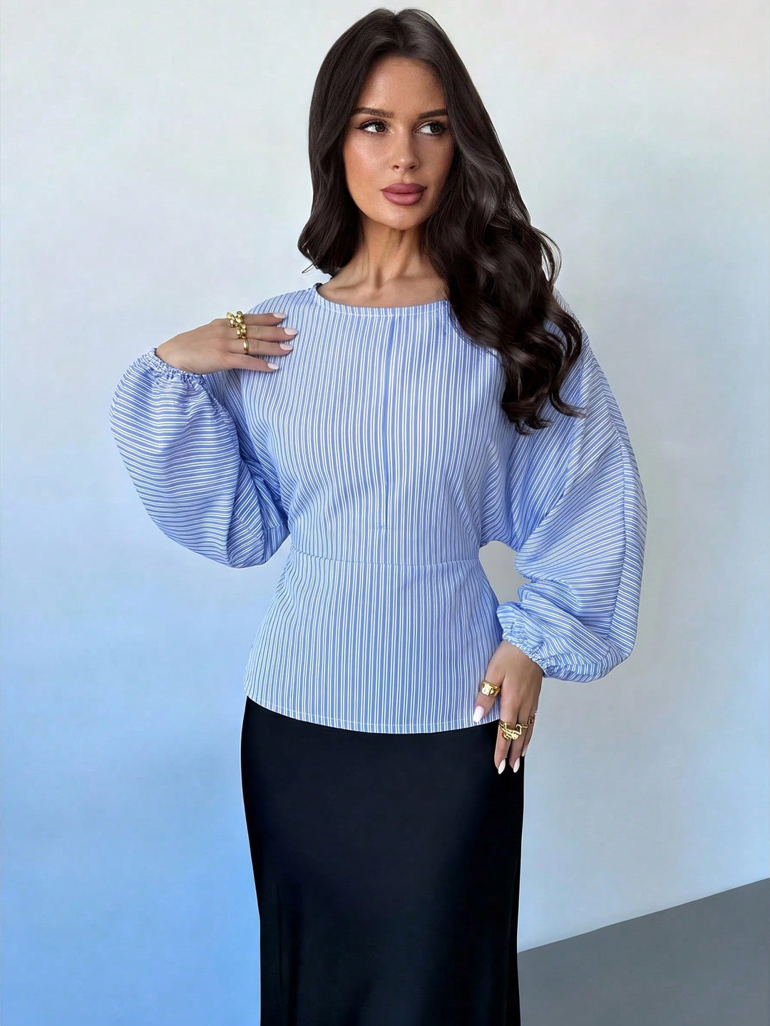 Bluza SHEIN, albastru