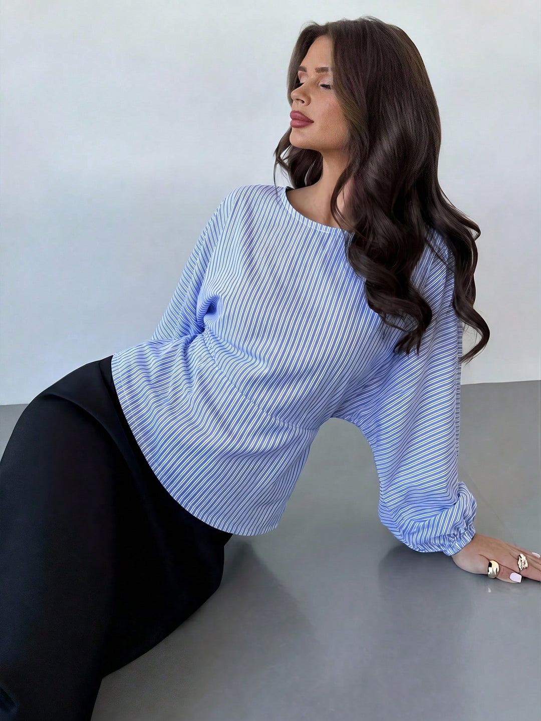 Bluza SHEIN, albastru