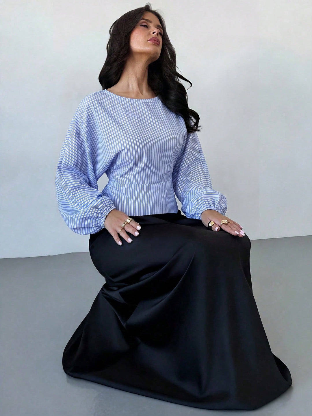 Bluza SHEIN, albastru