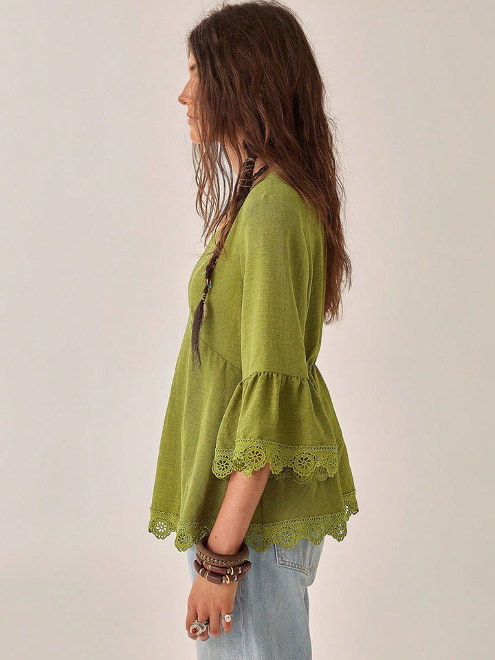 Bluza SHEIN, kaki
