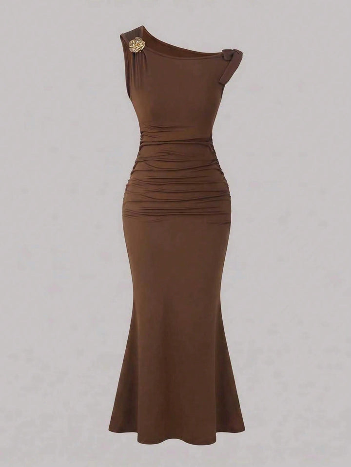 Rochie SHEIN, maro