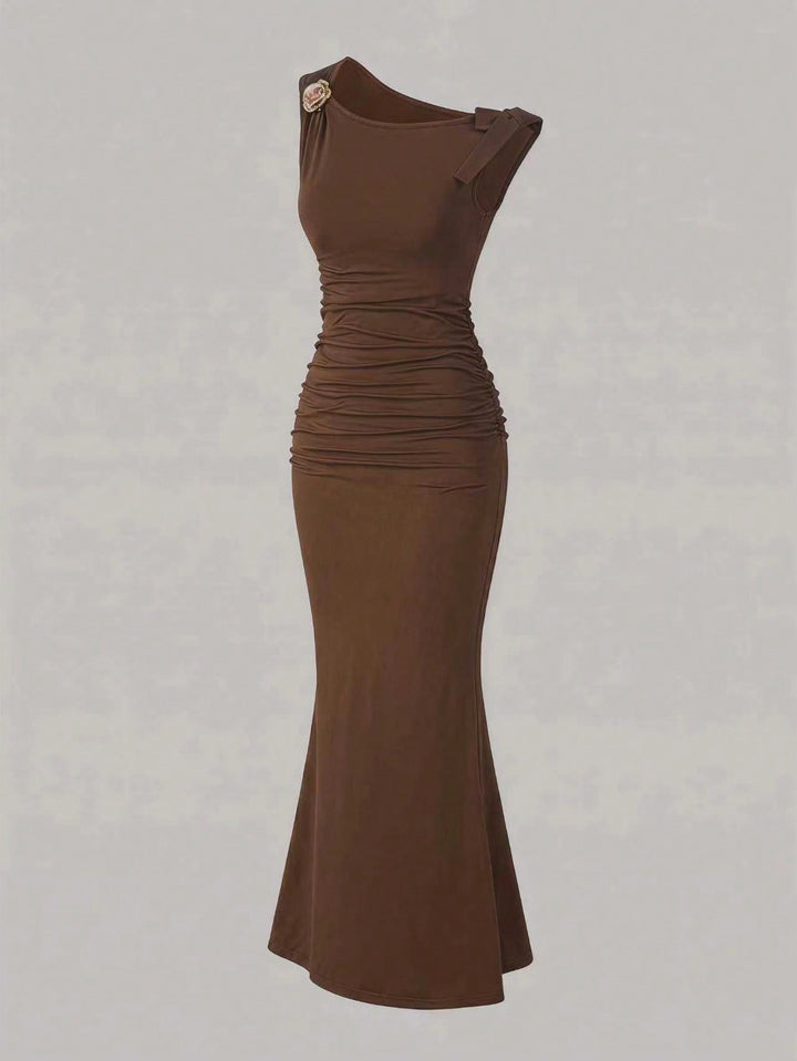 Rochie SHEIN, maro