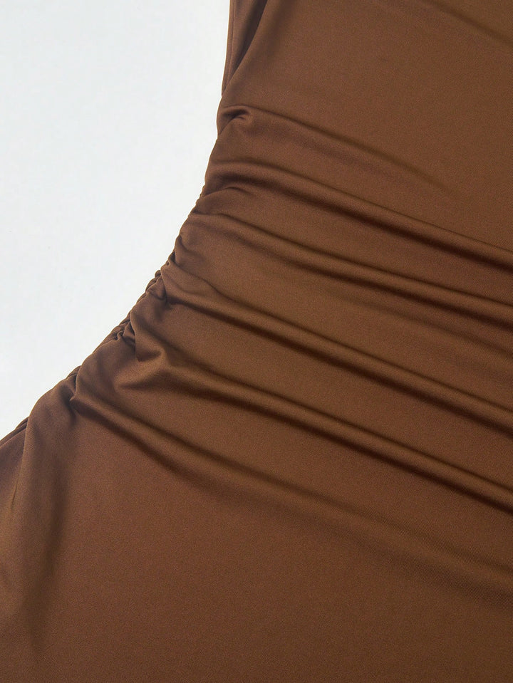 Rochie SHEIN, maro