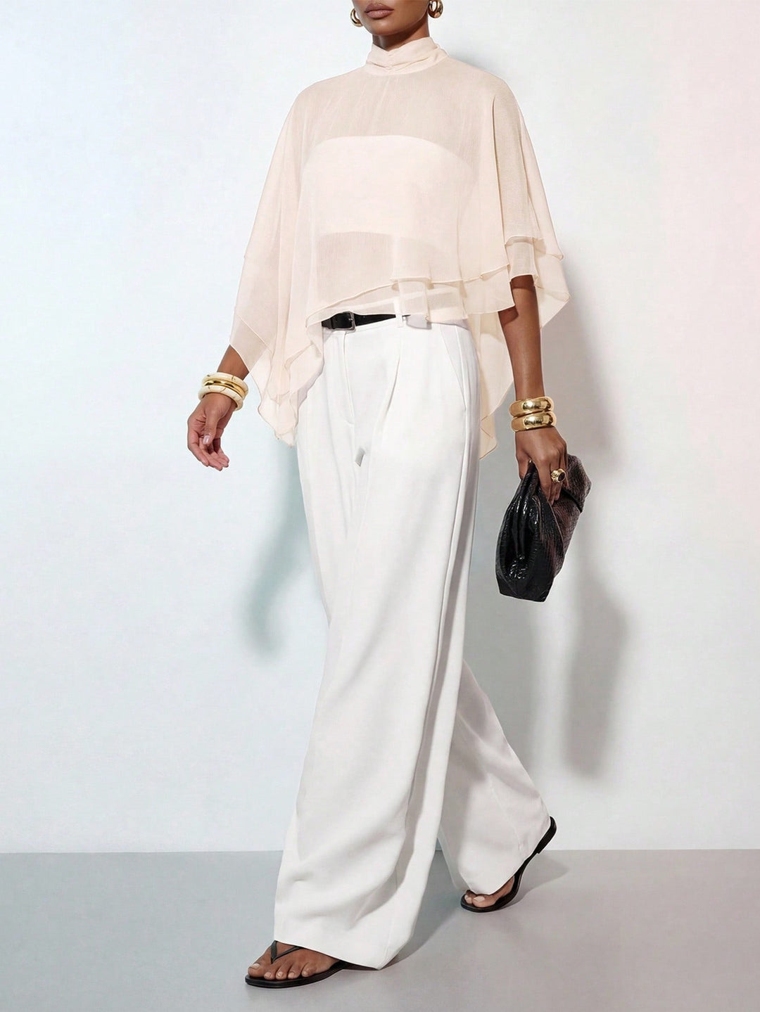 Top SHEIN, bej