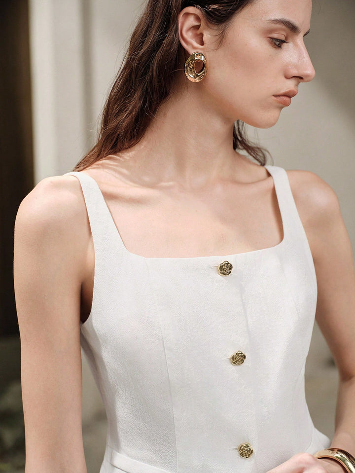 Top SHEIN, alb