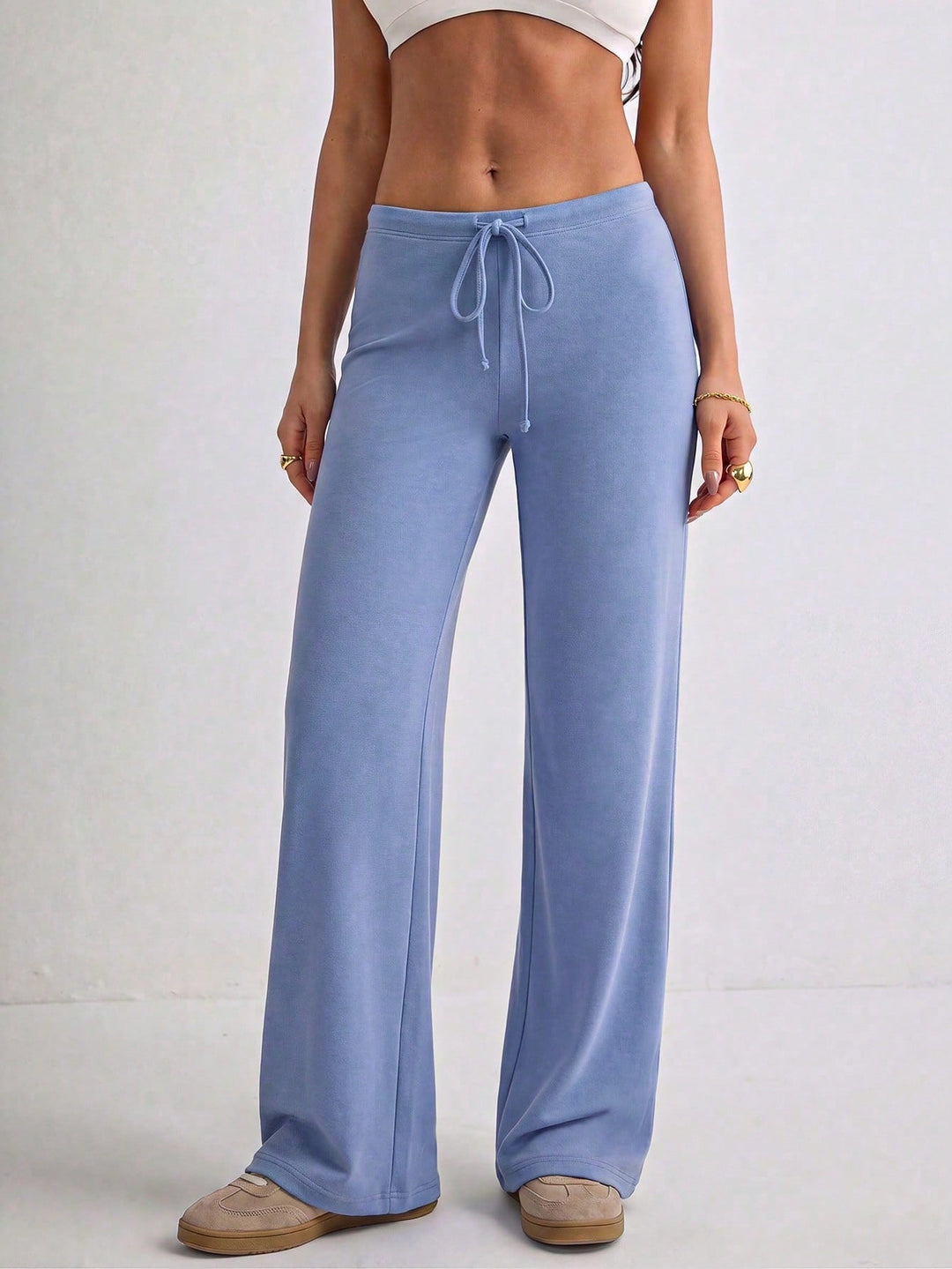 Pantaloni SHEIN, albastru