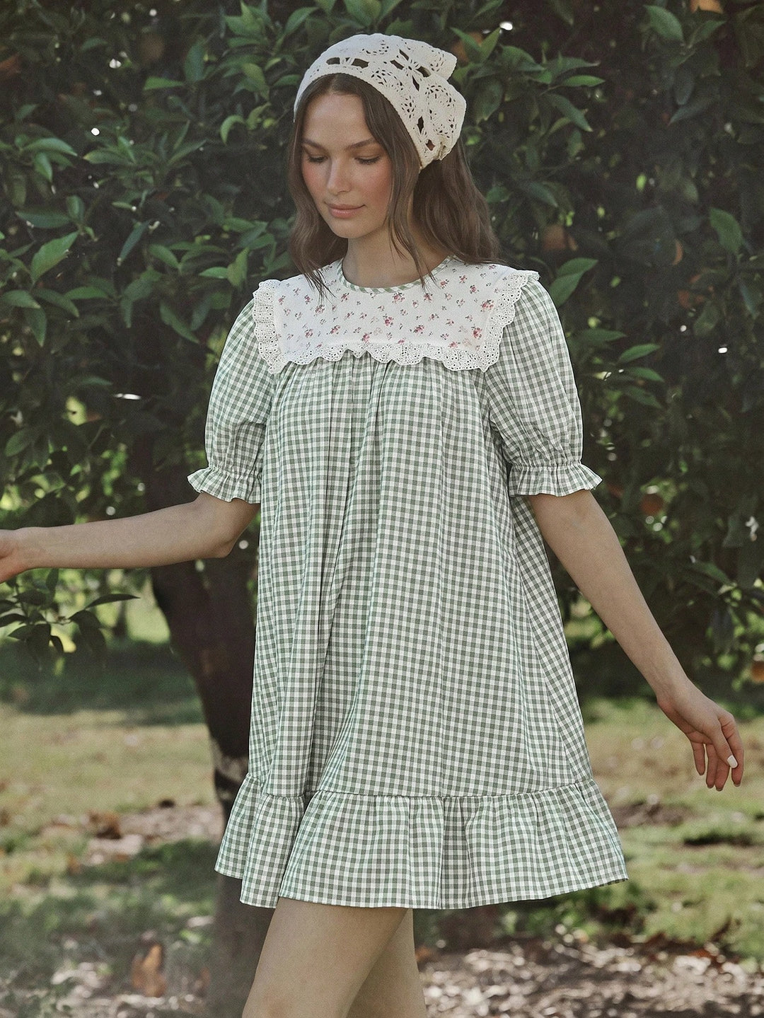Rochie mini SHEIN, verde