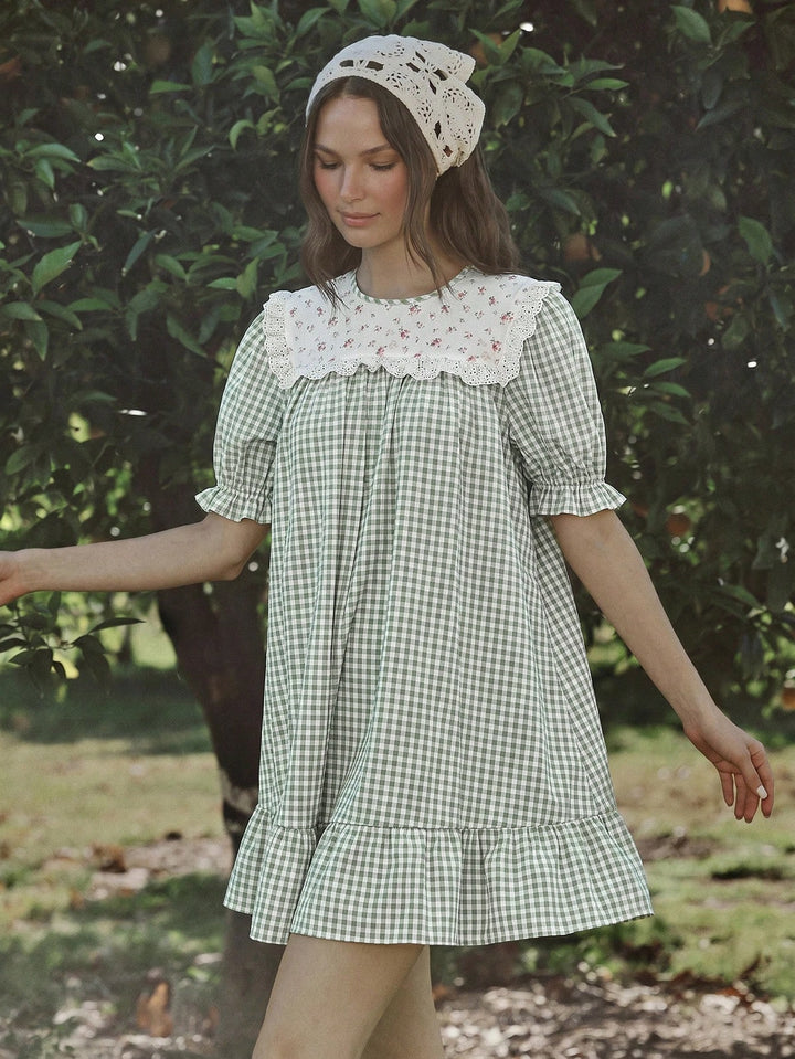 Rochie mini SHEIN, verde