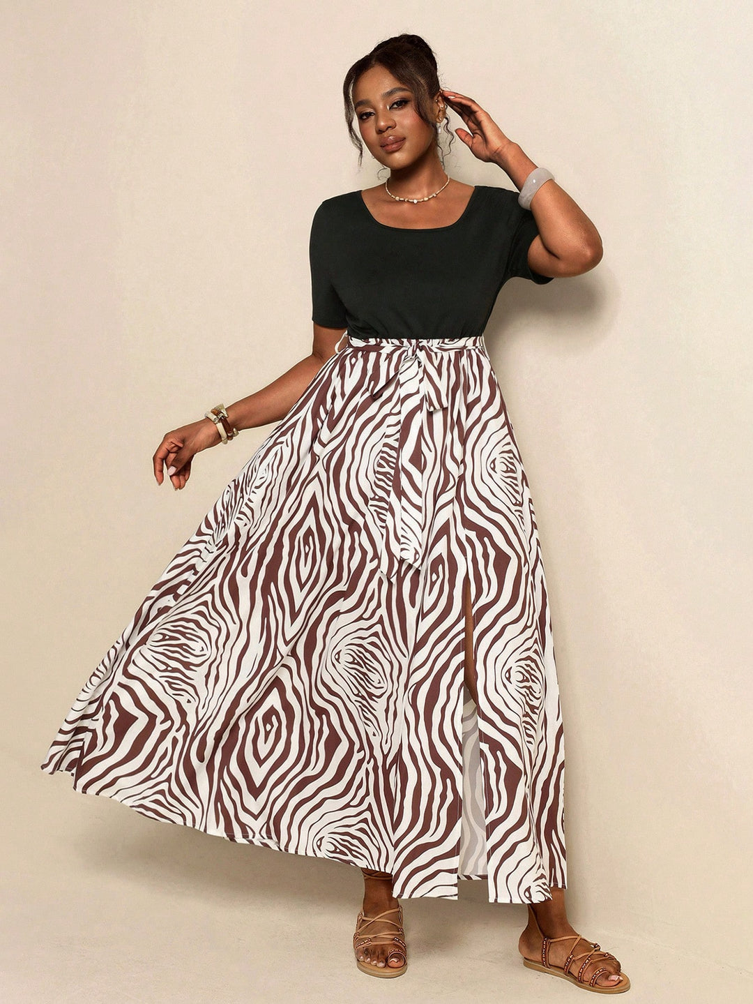 Rochie SHEIN, mix culori