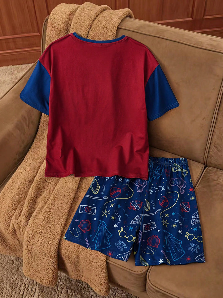 Compleu pijamale  SHEIN, mix culori
