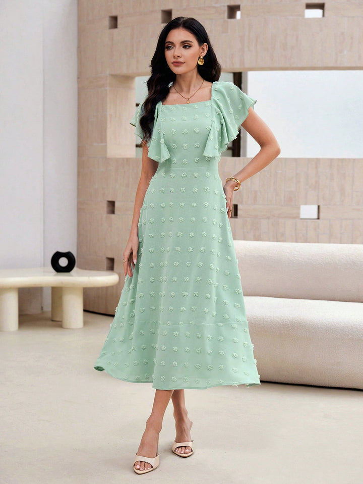 Rochie midi SHEIN, verde