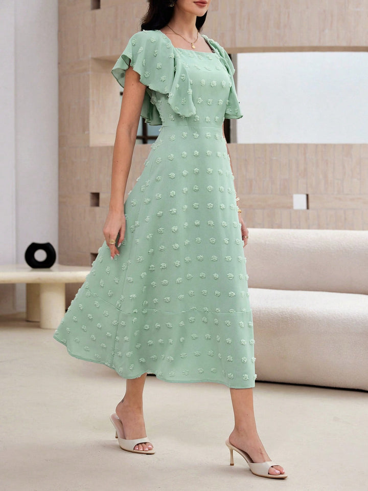 Rochie midi SHEIN, verde