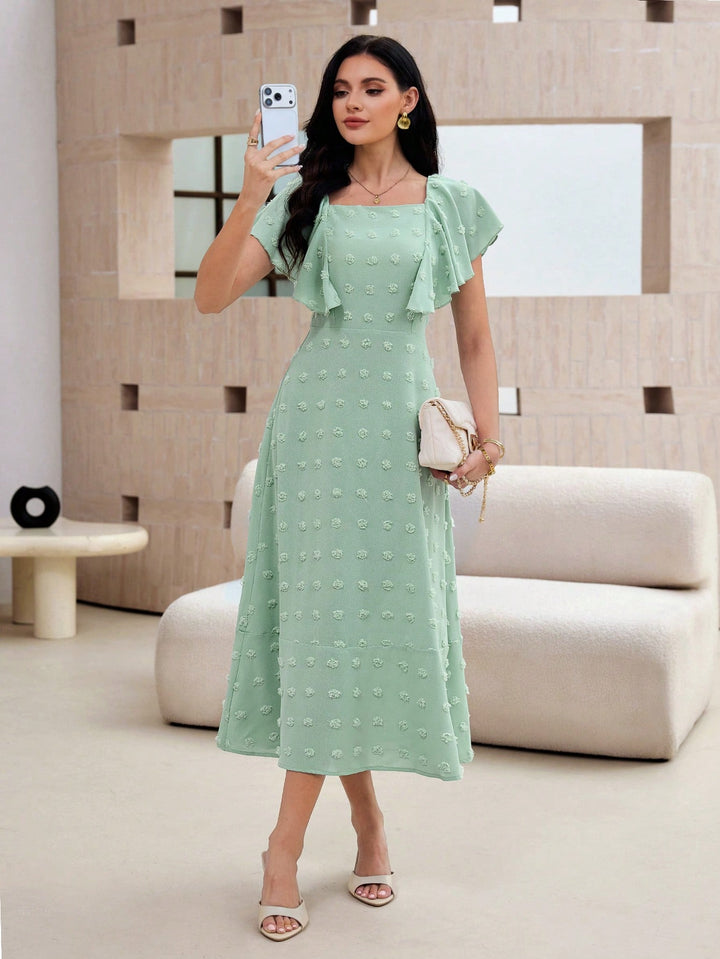 Rochie midi SHEIN, verde