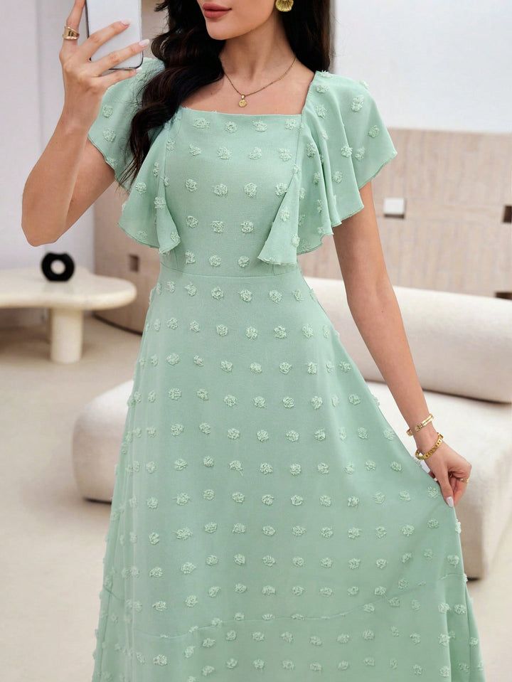 Rochie midi SHEIN, verde