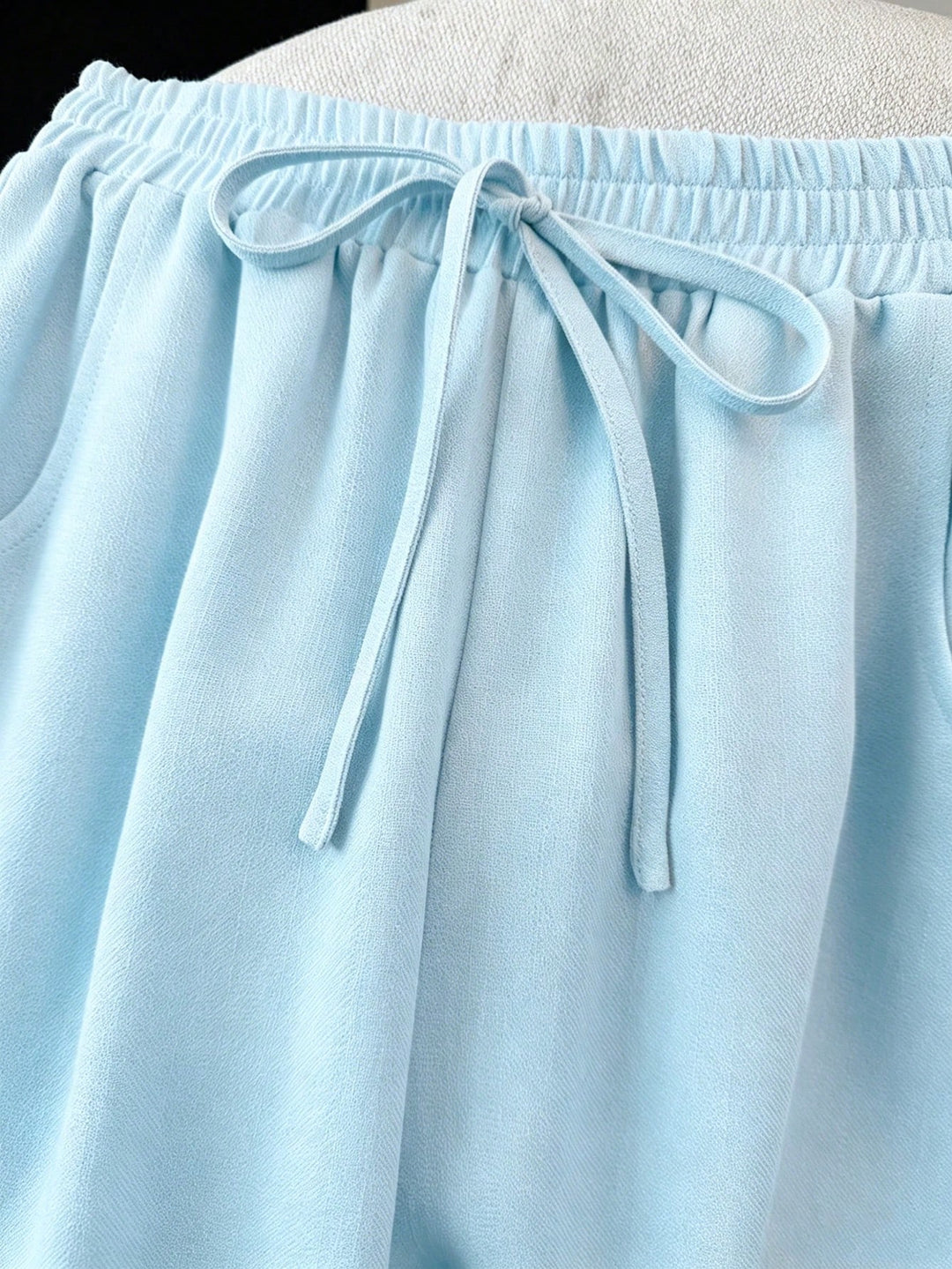 Pantaloni SHEIN, albastru