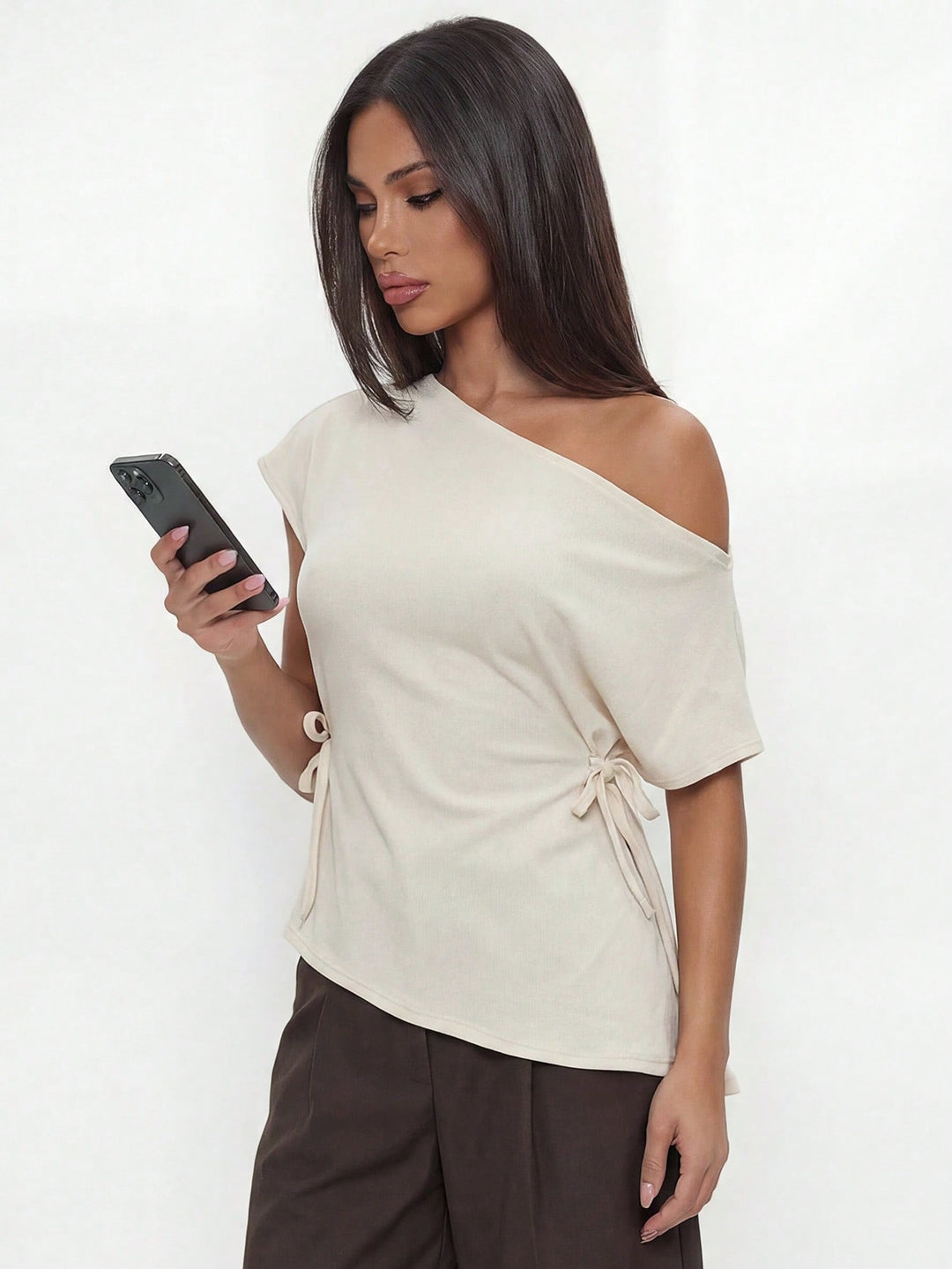 Top SHEIN, alb