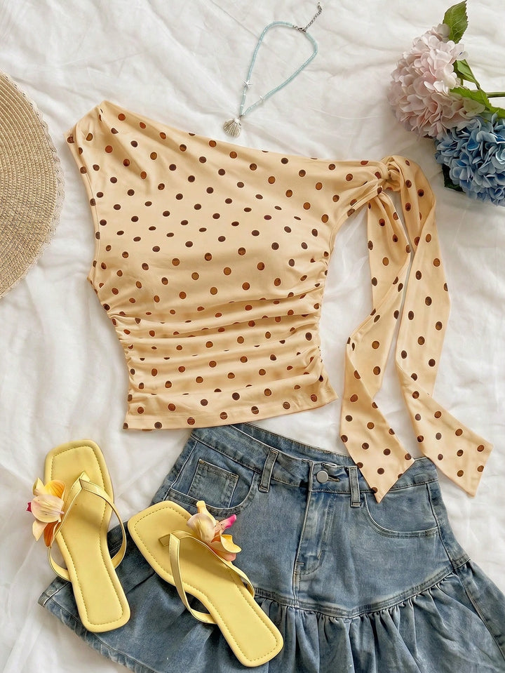 Top SHEIN, galben