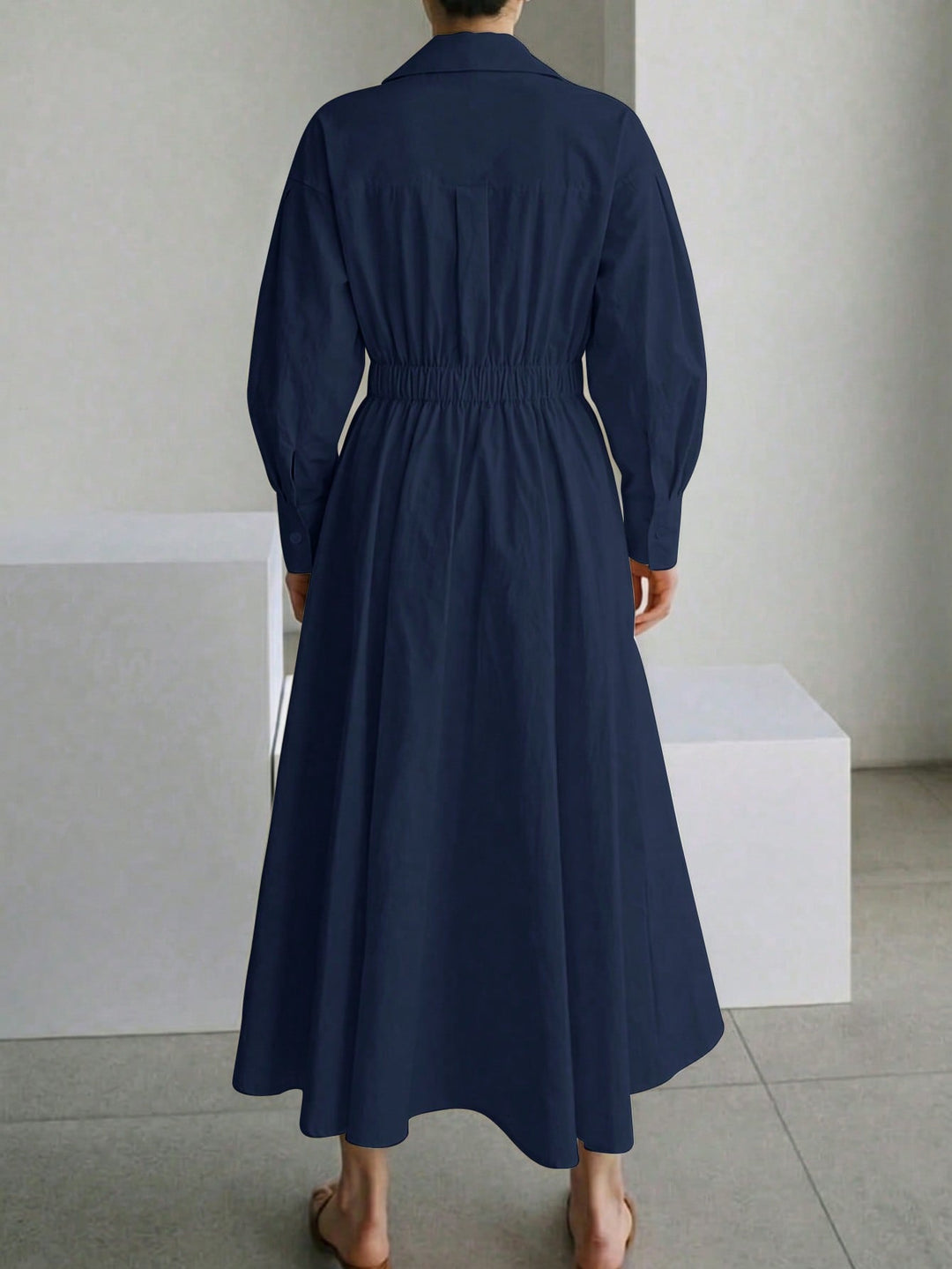 Rochie maxi SHEIN, albastru