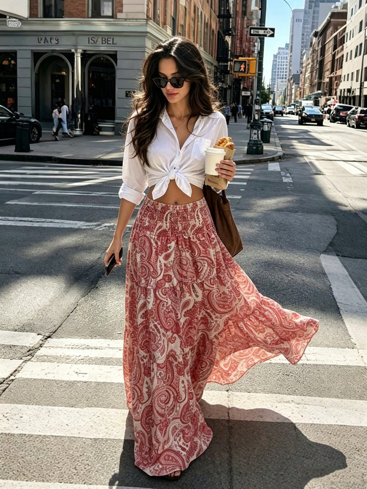 Fustă SHEIN, floral print