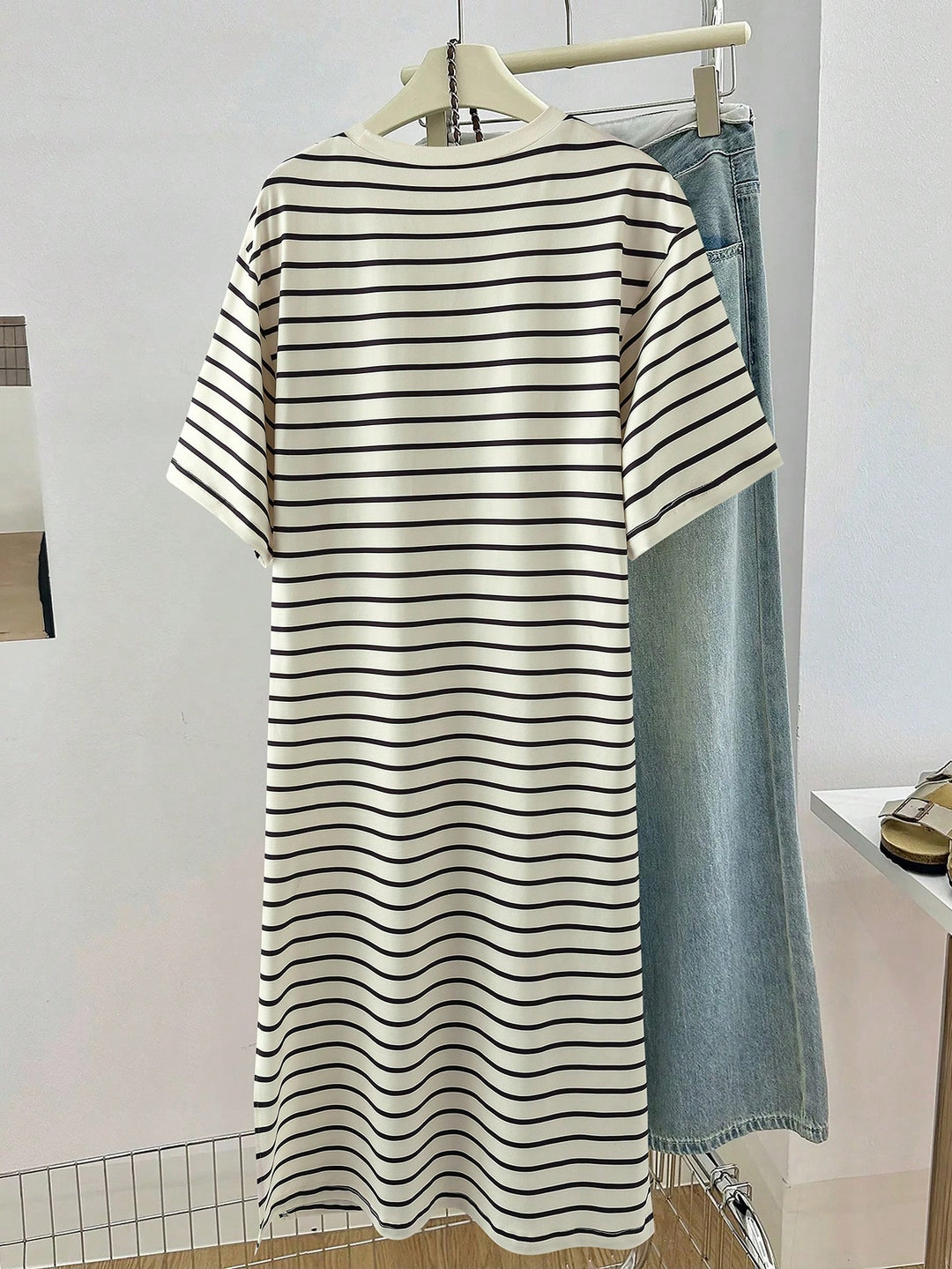 Rochie midi SHEIN, mix culori