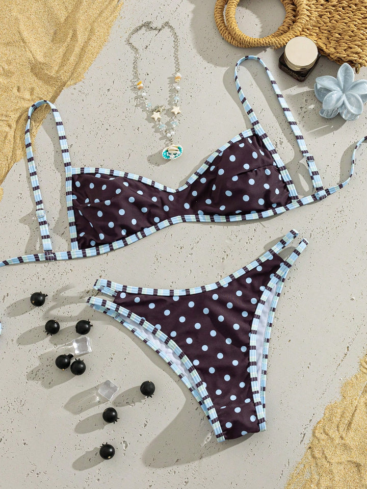 Set bikini SHEIN, mix culori