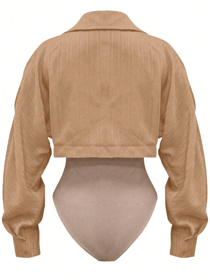 Body SHEIN, kaki