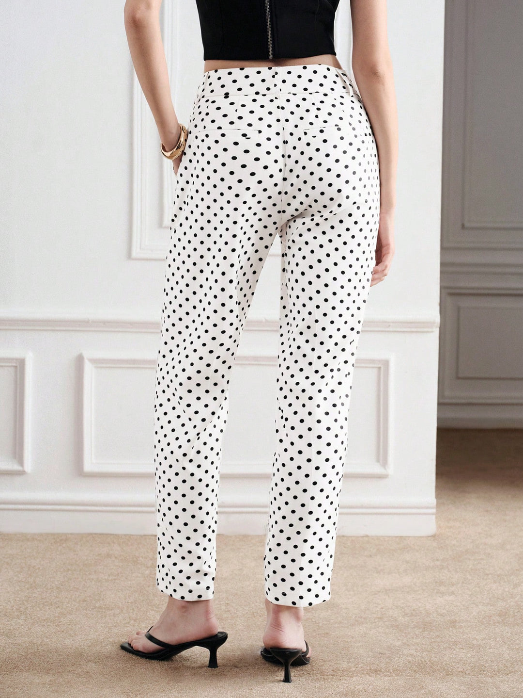 Pantalon SHEIN, negru