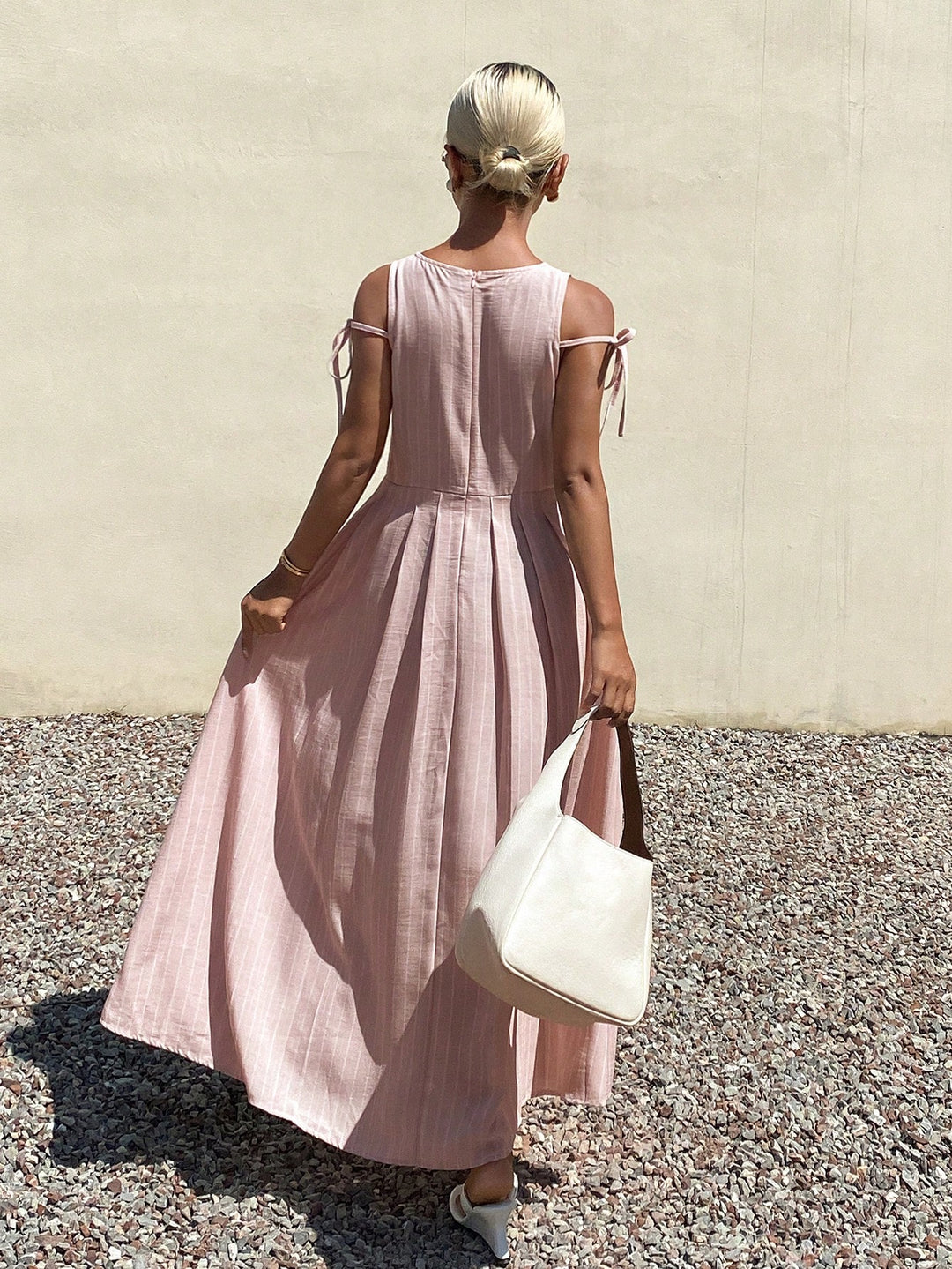 Rochie maxi SHEIN, roz