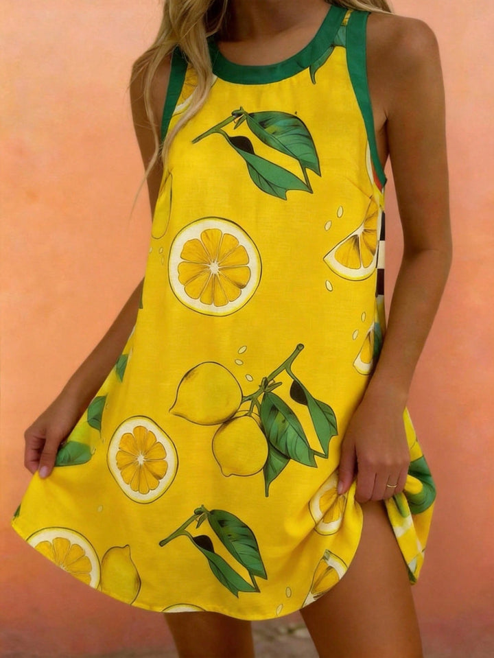 Rochie scurtă SHEIN, galben