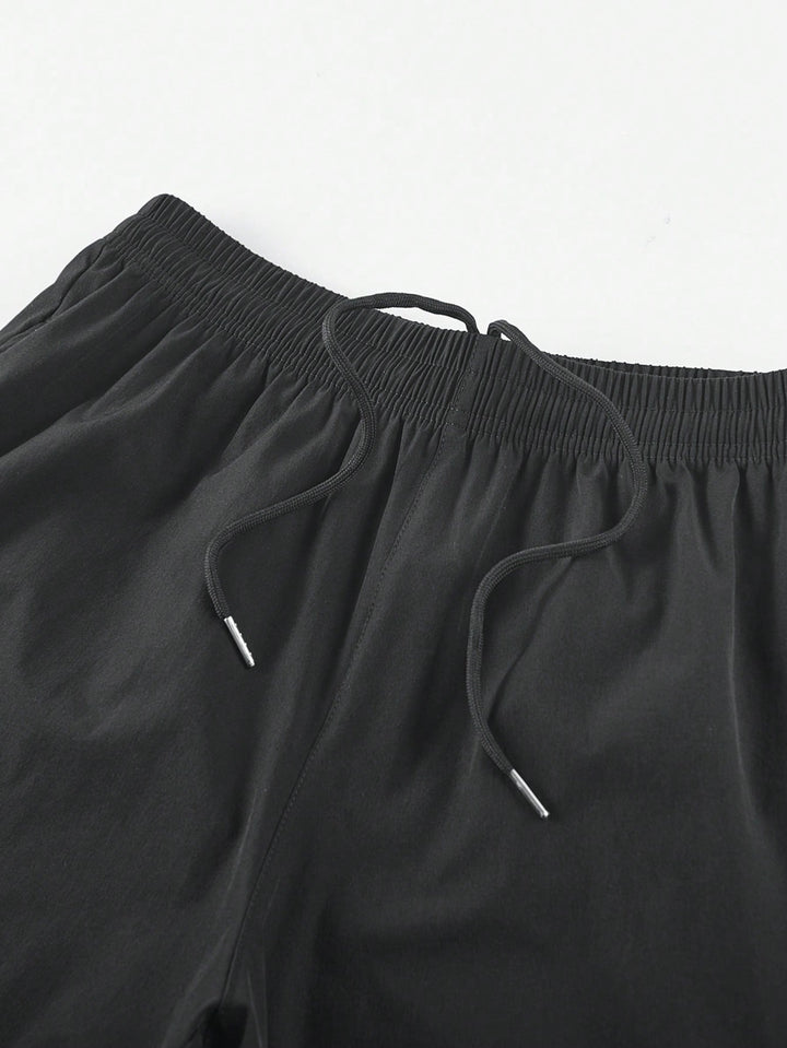 Pantaloni scurți SHEIN, negru