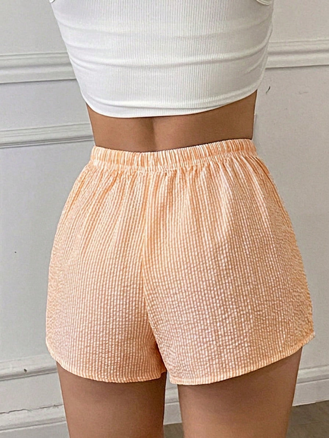 Pantaloni SHEIN, galben