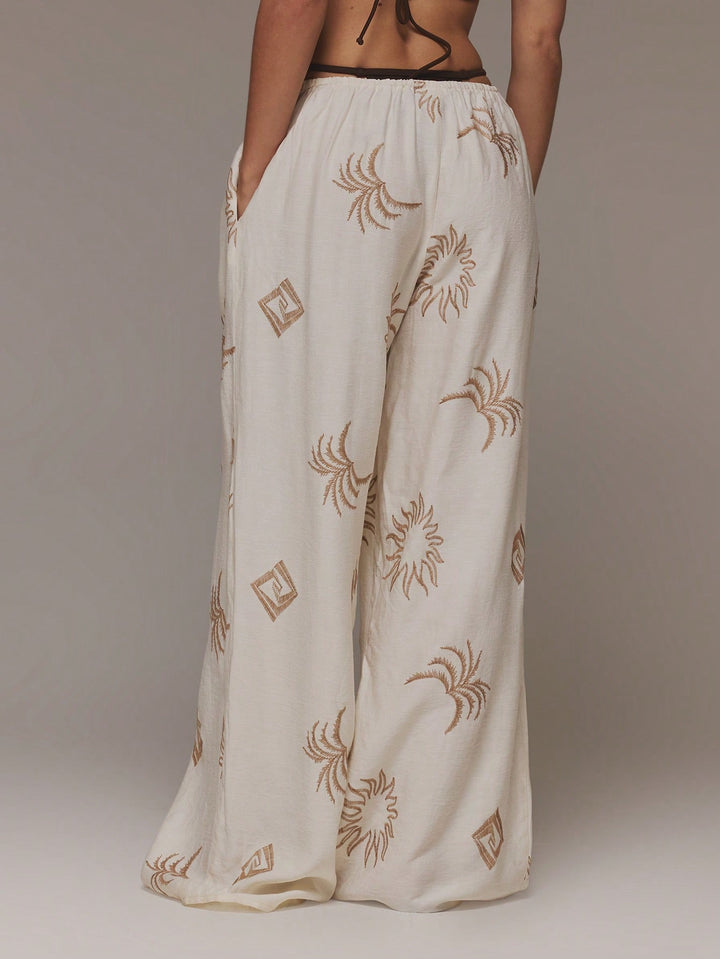 Pantaloni SHEIN, crem