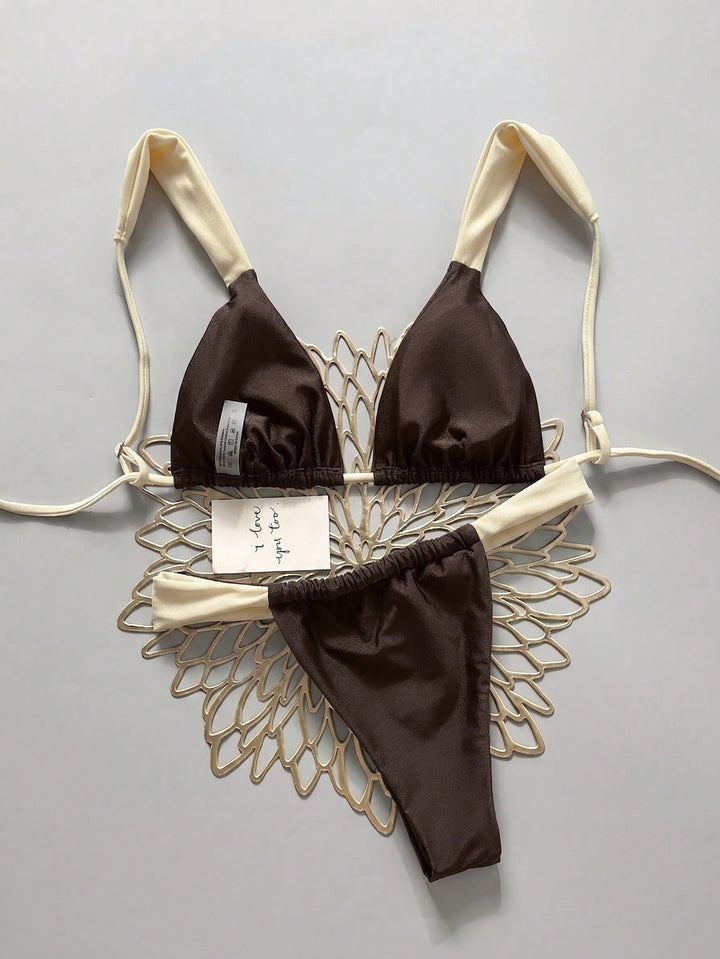 Set bikini SHEIN, negru