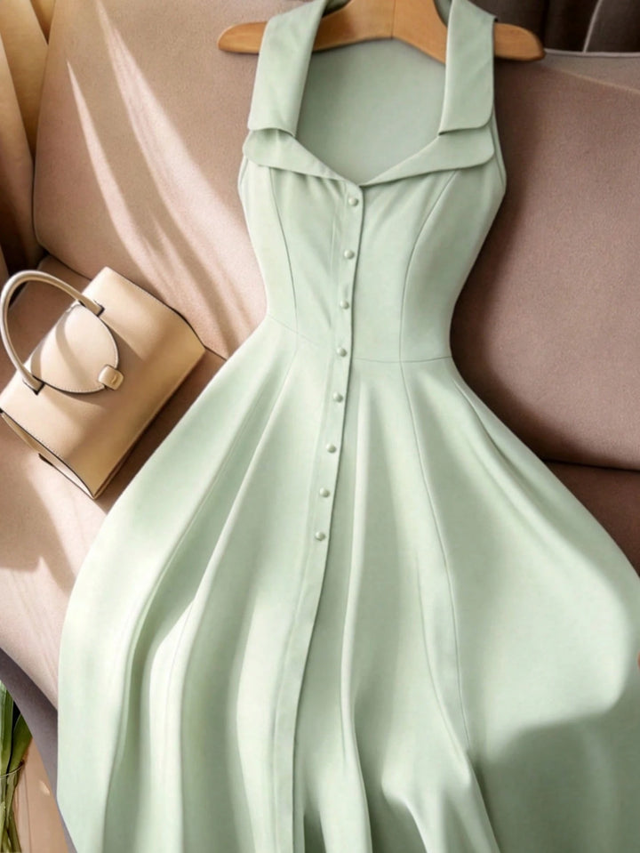 Rochie maxi SHEIN, verde