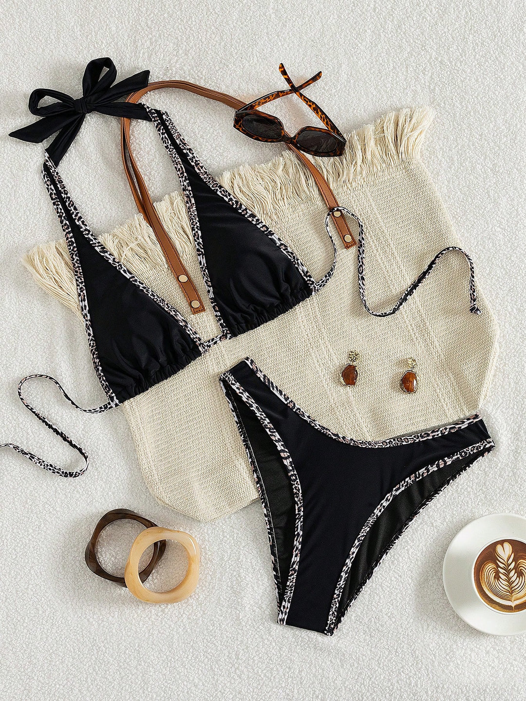 Set bikini SHEIN, mix culori