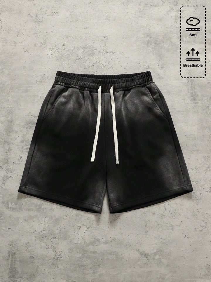 Pantaloni scurți SHEIN, negru