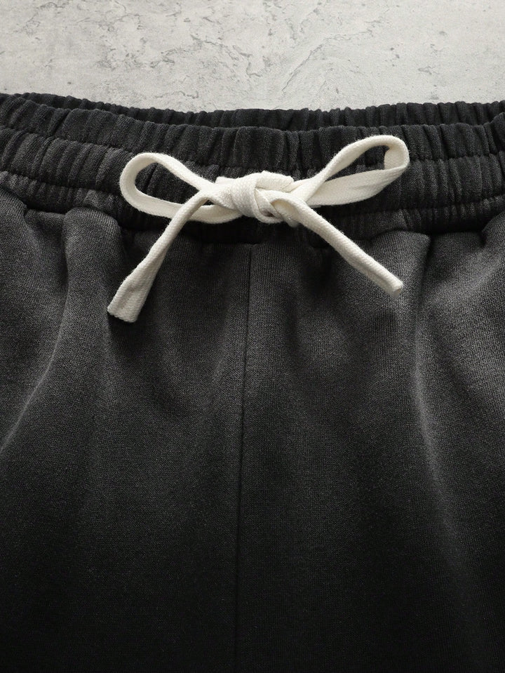 Pantaloni scurți SHEIN, negru