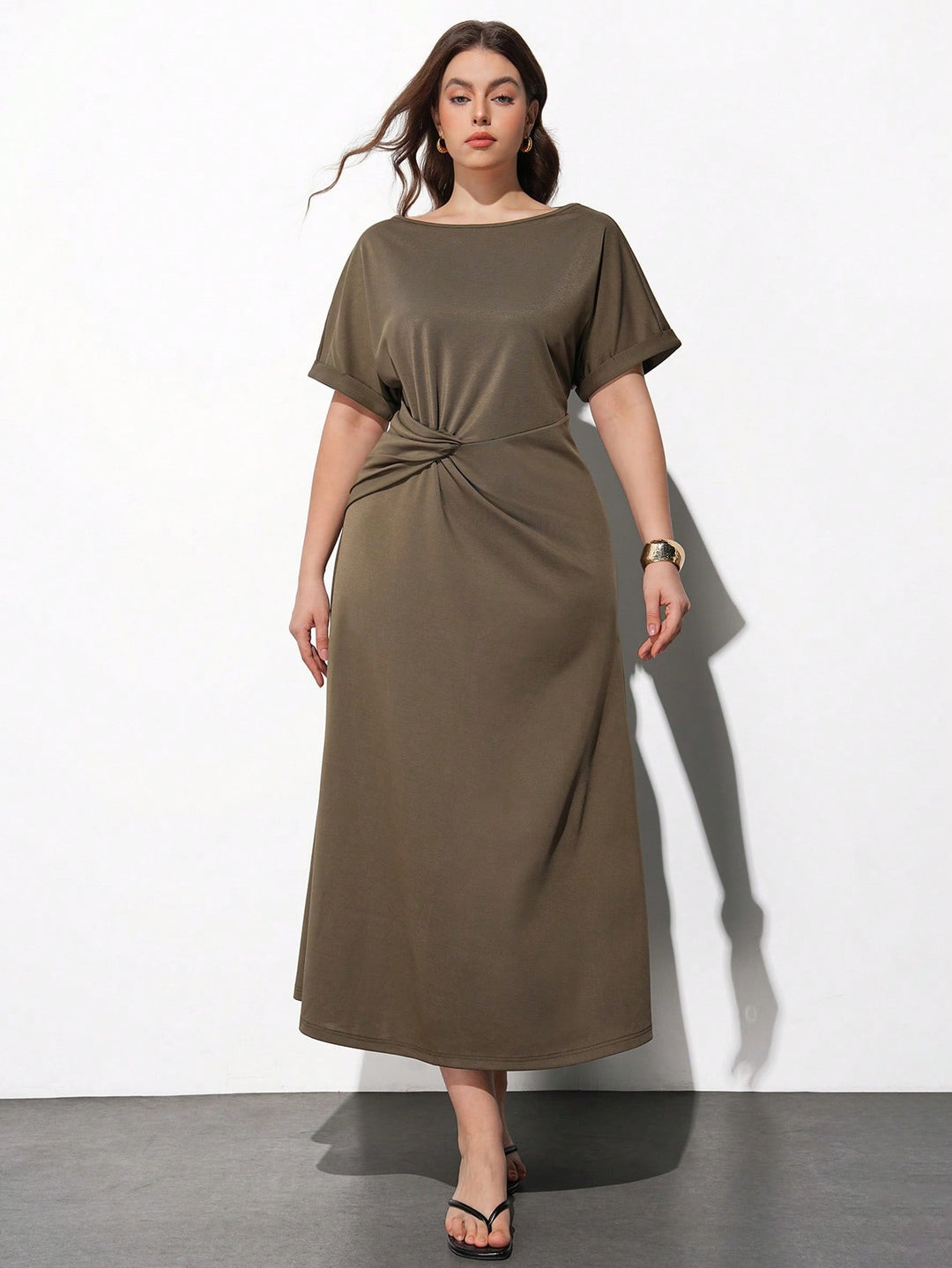 Rochie SHEIN, maro