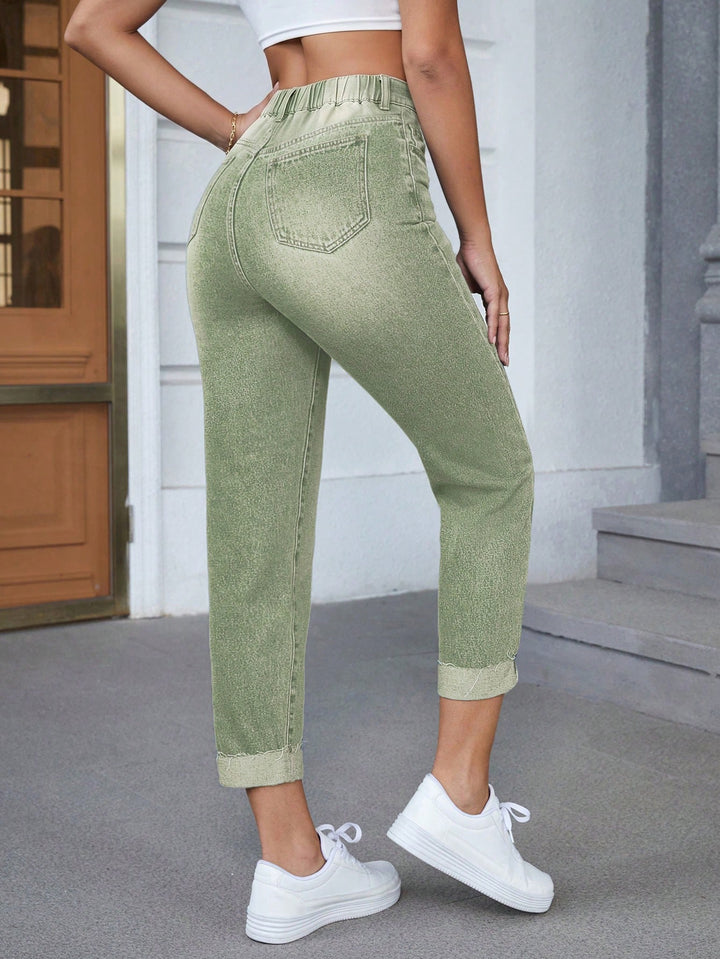 Jeans SHEIN, verde